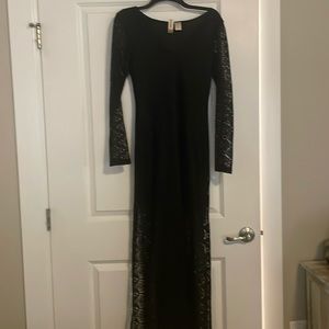 Black lace overlay size medium (runs small) Mimi chica